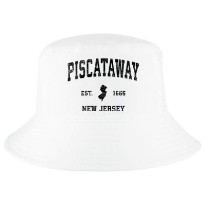 Piscataway New Jersey Nj Vintage Established Sports Design Cool Comfort Performance Bucket Hat