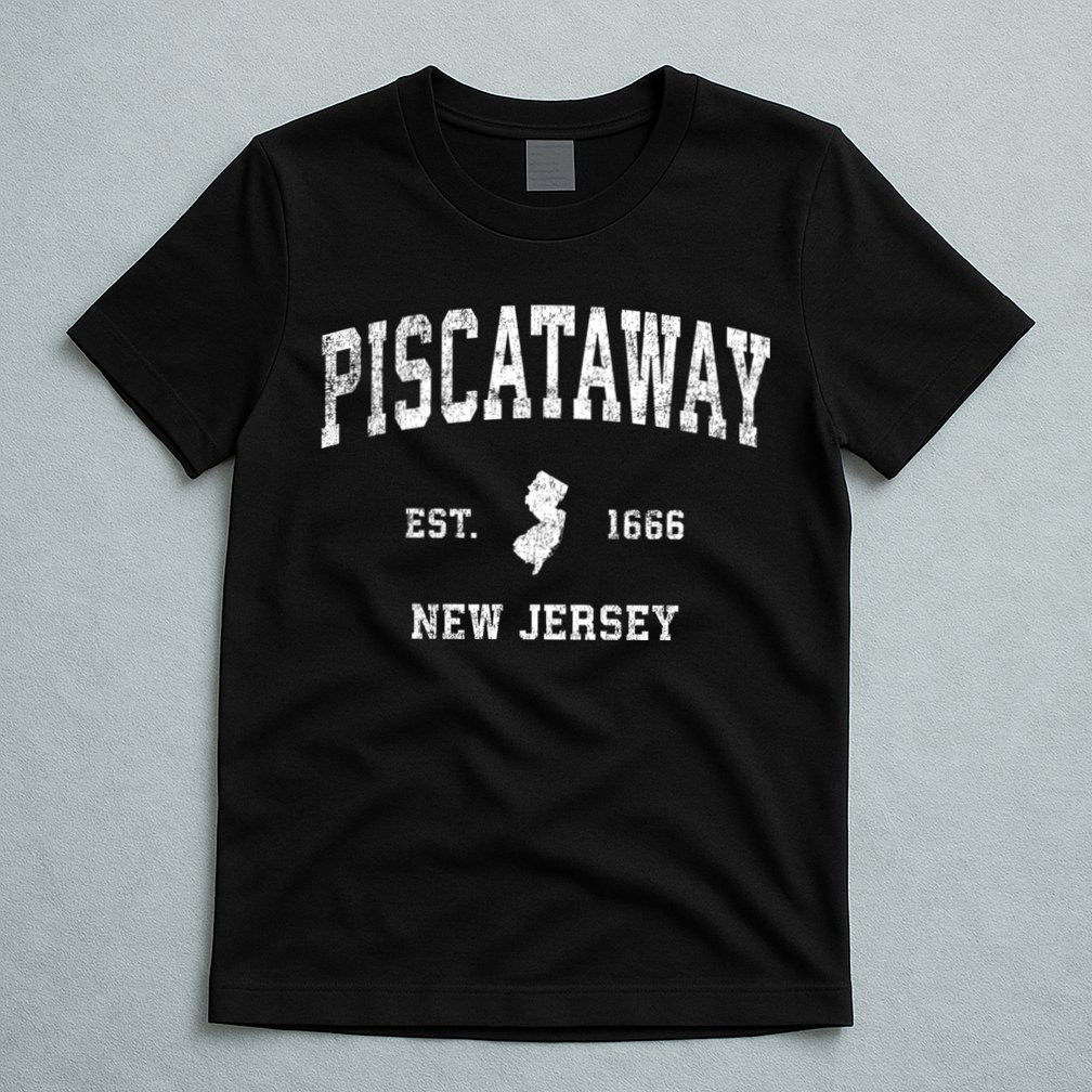 Piscataway New Jersey Nj Vintage Sports T-Shirt