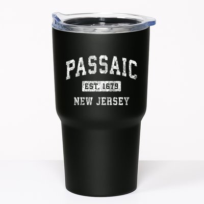 Passaic New Jersey Nj Vintage Established Sports Tumbler
