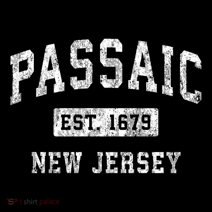 Passaic New Jersey Nj Vintage Established Sports Baby Bodysuit