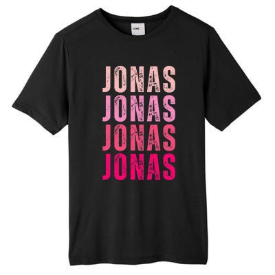 Personalized Name Jonas I Love Jonas Tall Fusion ChromaSoft Performance T-Shirt