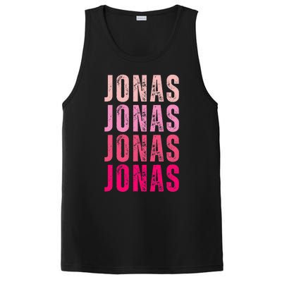 Personalized Name Jonas I Love Jonas PosiCharge Competitor Tank