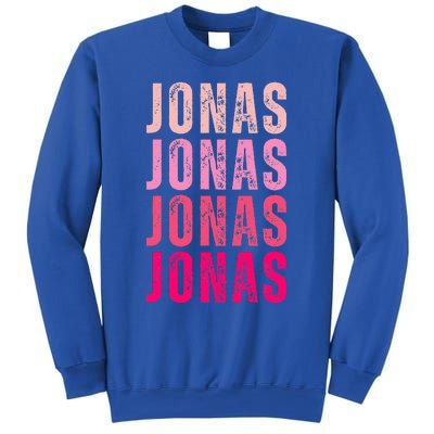 Personalized Name Jonas I Love Jonas Sweatshirt