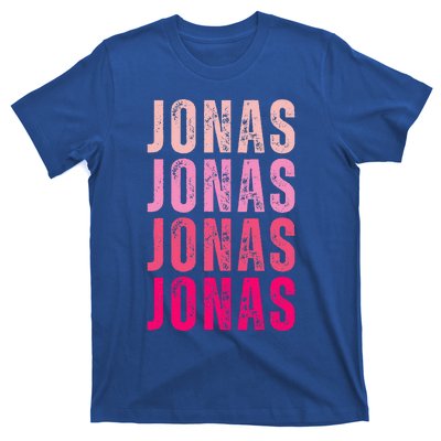 Personalized Name Jonas I Love Jonas T-Shirt