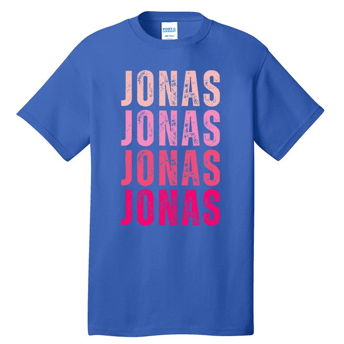 Personalized Name Jonas I Love Jonas Tall T-Shirt