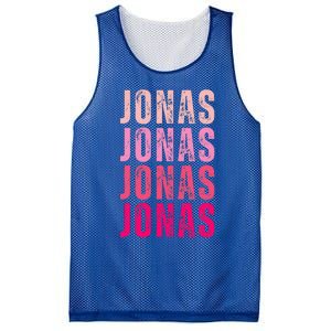 Personalized Name Jonas I Love Jonas Mesh Reversible Basketball Jersey Tank