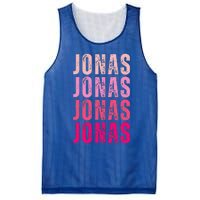 Personalized Name Jonas I Love Jonas Mesh Reversible Basketball Jersey Tank