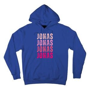 Personalized Name Jonas I Love Jonas Tall Hoodie