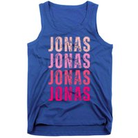 Personalized Name Jonas I Love Jonas Tank Top