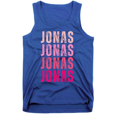 Personalized Name Jonas I Love Jonas Tank Top