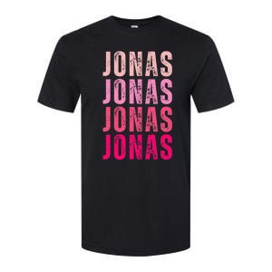 Personalized Name Jonas I Love Jonas Softstyle CVC T-Shirt