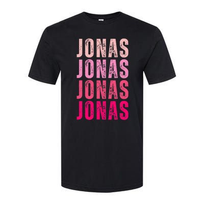 Personalized Name Jonas I Love Jonas Softstyle CVC T-Shirt