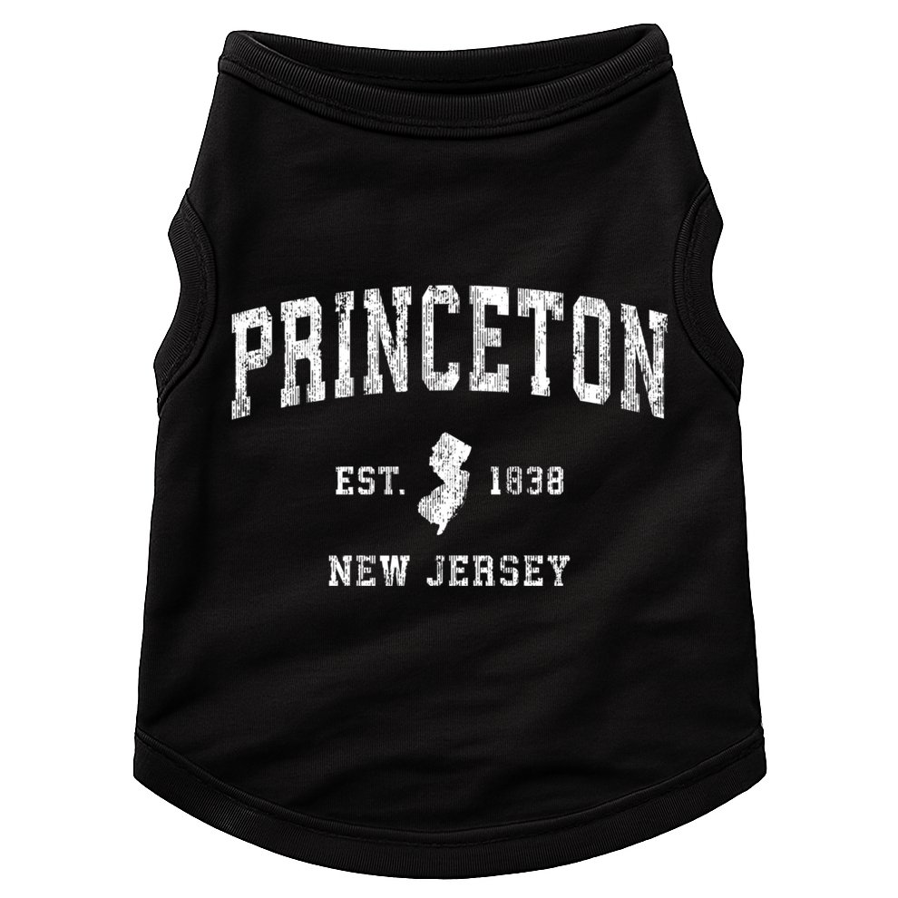 Princeton New Jersey Nj Vintage Sports Design Doggie Tank