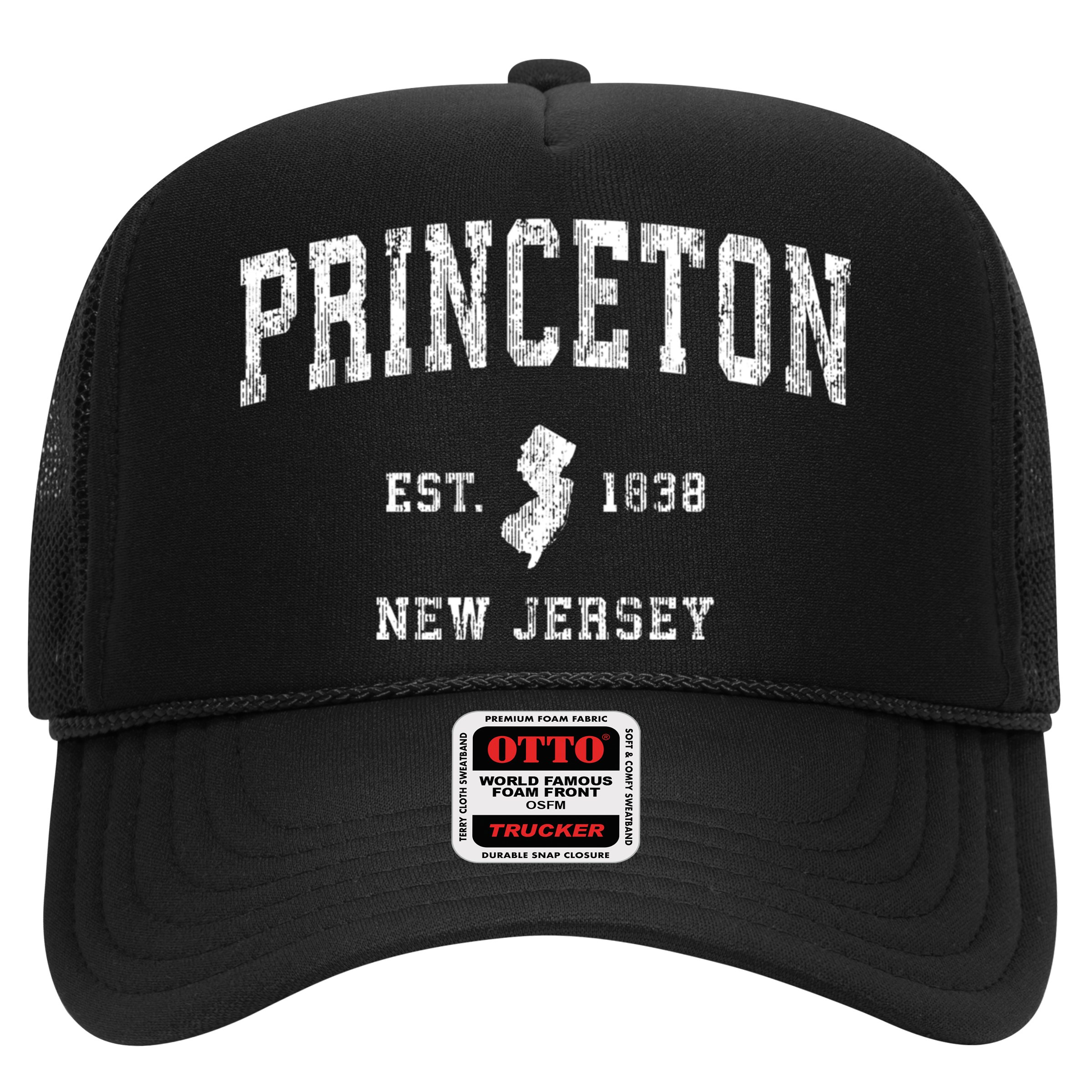Princeton New Jersey Nj Vintage Sports Design Hat