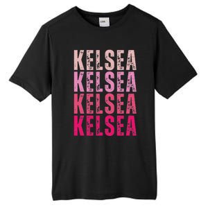 Personalized Name K.E.L.S.E.A Tall Fusion ChromaSoft Performance T-Shirt