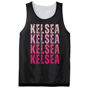 Personalized Name K.E.L.S.E.A Mesh Reversible Basketball Jersey Tank