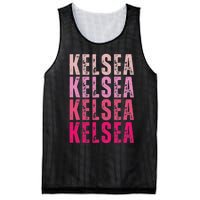 Personalized Name K.E.L.S.E.A Mesh Reversible Basketball Jersey Tank