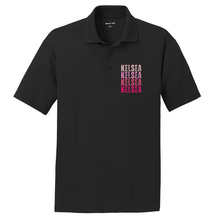 Personalized Name K.E.L.S.E.A PosiCharge RacerMesh Polo