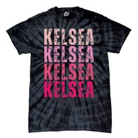 Personalized Name K.E.L.S.E.A Tie-Dye T-Shirt