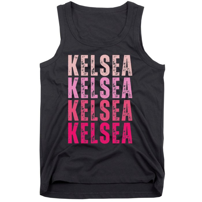 Personalized Name K.E.L.S.E.A Tank Top