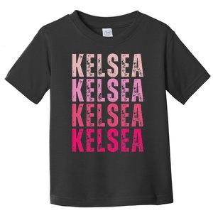 Personalized Name K.E.L.S.E.A Toddler T-Shirt