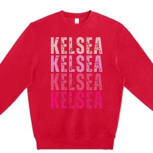 Personalized Name K.E.L.S.E.A Premium Crewneck Sweatshirt