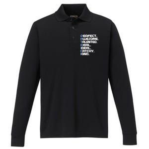 Patrick Name Letters For Patrick Gift Performance Long Sleeve Polo