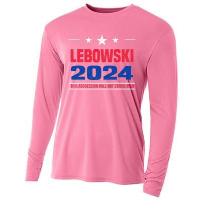 Political Name Lebowski Political Election Vote 2024 Cooling Performance Long Sleeve Crew