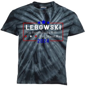 Political Name Lebowski Political Election Vote 2024 Kids Tie-Dye T-Shirt