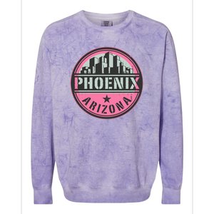 Phoenix Neon Logo Colorblast Crewneck Sweatshirt