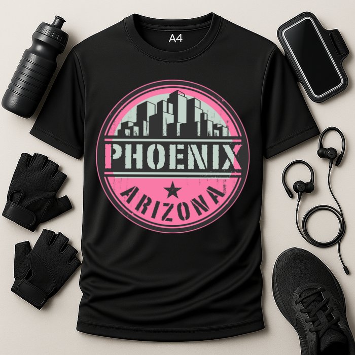 Phoenix Neon Logo Cooling Performance Crew T-Shirt