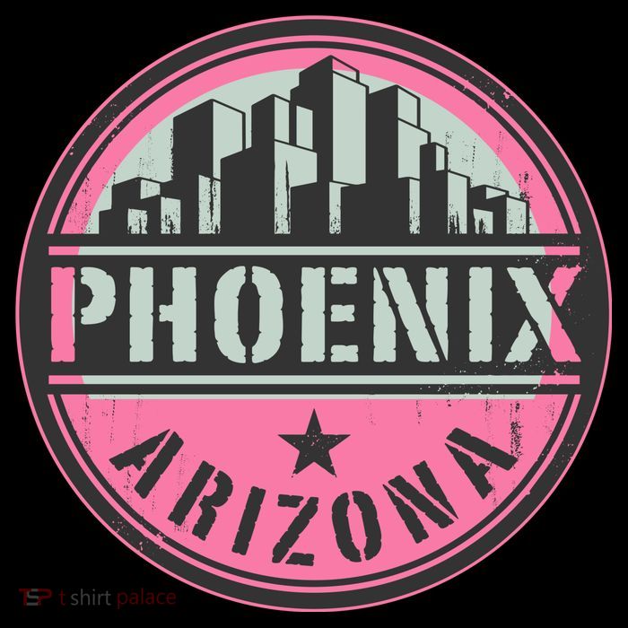 Phoenix Neon Logo Drawstring Bag