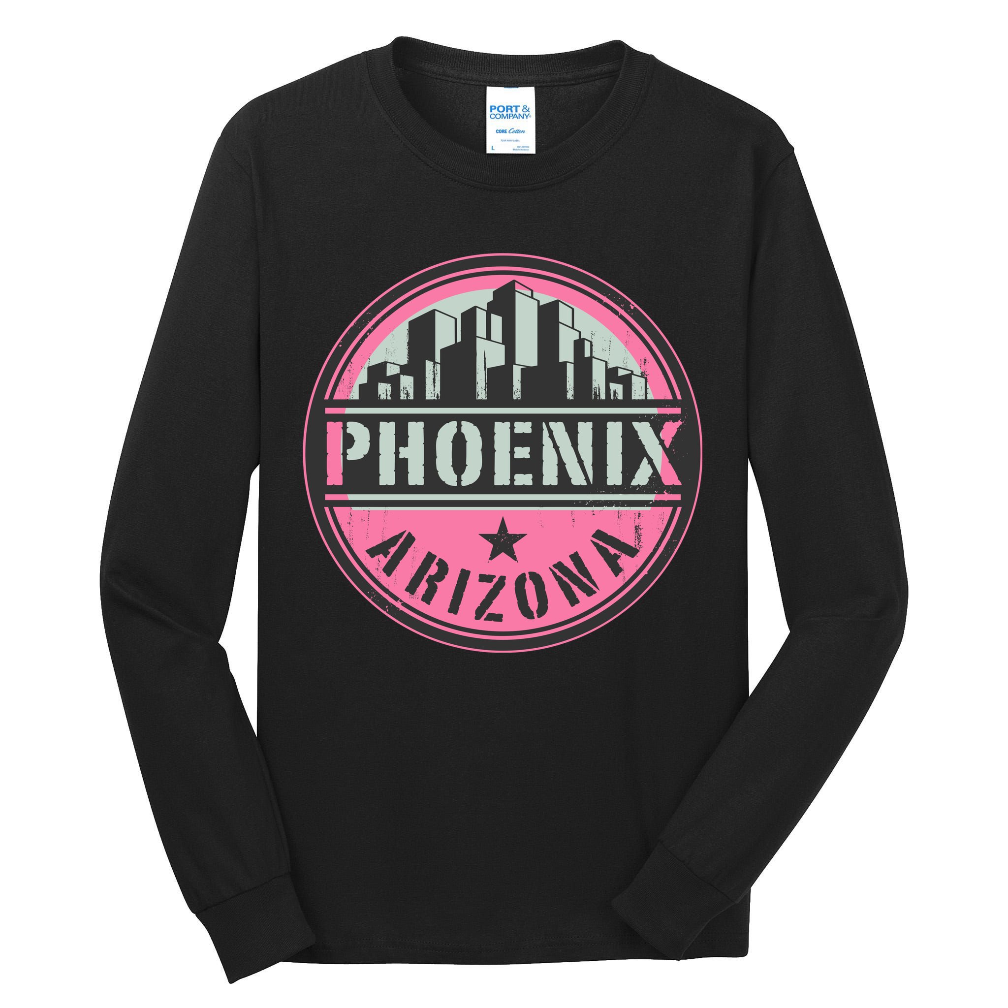 Phoenix Neon Logo Tall Long Sleeve T-Shirt