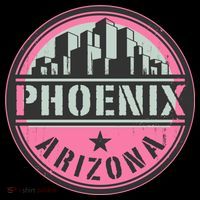 Phoenix Neon Logo Pom Pom 12in Knit Beanie