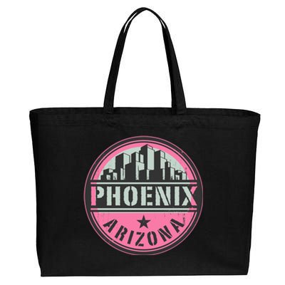 Phoenix Neon Logo Cotton Canvas Jumbo Tote