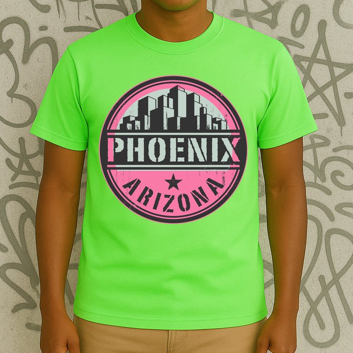 Phoenix Neon Logo T-Shirt