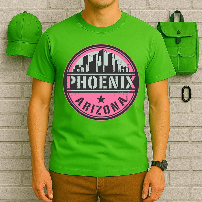 Phoenix Neon Logo T-Shirt