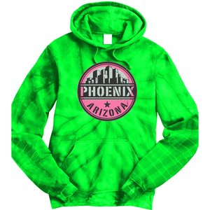 Phoenix Neon Logo Tie Dye Hoodie