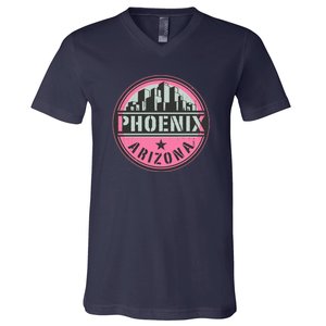 Phoenix Neon Logo V-Neck T-Shirt