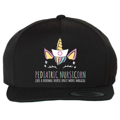 Pediatric Nursicorn Like A Normal Nurse Only Way Cooler Meaningful Gift Wool Snapback Cap