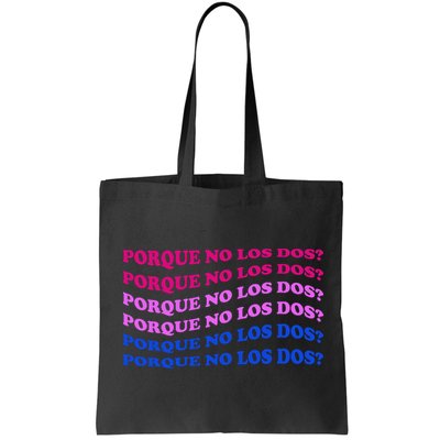 Porque No Los Dos Why Not Both Spanish Mexico Bisexual Pride Gift Bag
