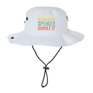 Personalized Name Meaningful Gift Keep Calm And Let Spencer Handle It Gift Legacy Cool Fit Booney Bucket Hat