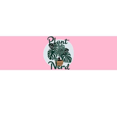 Plant Nerd Monstera Bumper Sticker