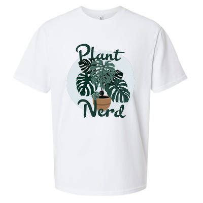 Plant Nerd Monstera Sueded Cloud Jersey T-Shirt