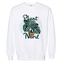 Plant Nerd Monstera Garment-Dyed Sweatshirt