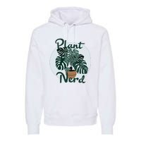 Plant Nerd Monstera Premium Hoodie