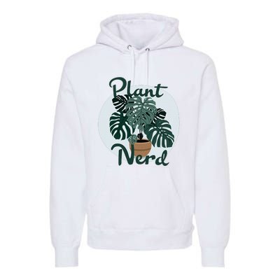 Plant Nerd Monstera Premium Hoodie