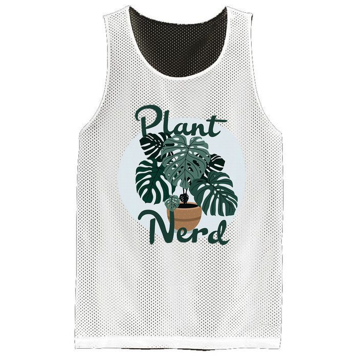 Plant Nerd Monstera Mesh Reversible Basketball Jersey Tank