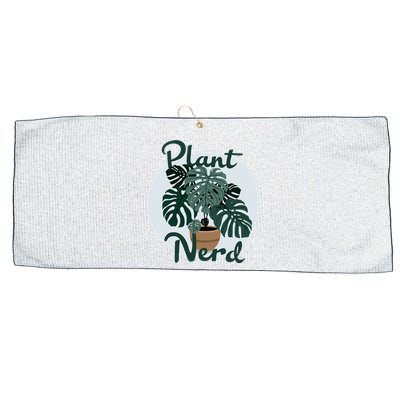 Plant Nerd Monstera Large Microfiber Waffle Golf Towel