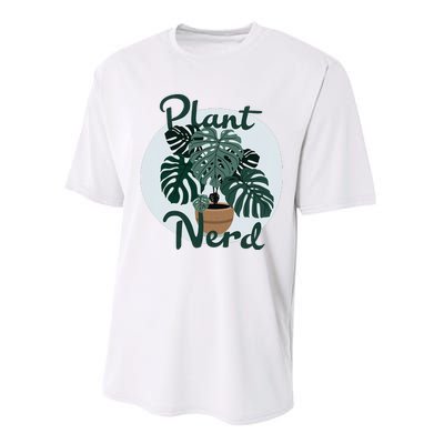 Plant Nerd Monstera Performance Sprint T-Shirt